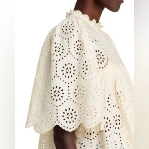 SEA New York Lainey Embroidered Blouse NWT - Picture 6 of 14